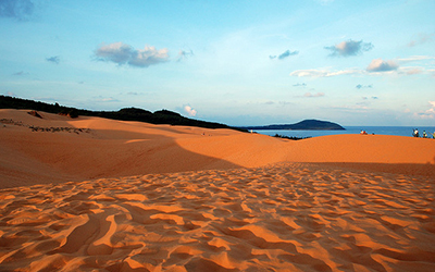 San dunes in Vietnam