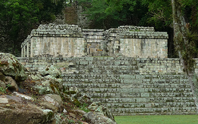 Mayan ruins in in Copan, Honduras