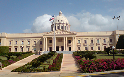 The National Palace, in Santo Domingo Honduras