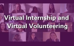 virtual internship volunteering 