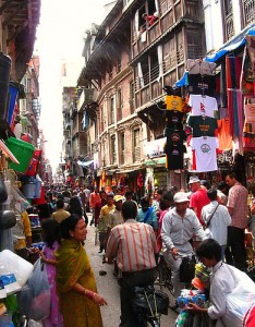 Street in Nepal