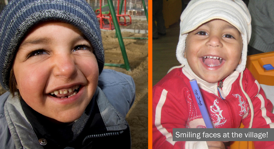 Smiling Faces in Romania