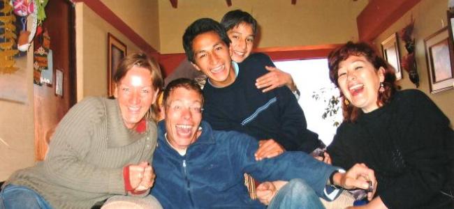 Host Family in Peru