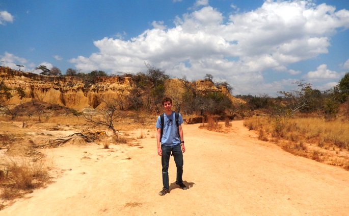 Garrett Robson in Tanzania