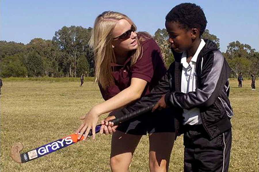South Africa youth sports volunteering